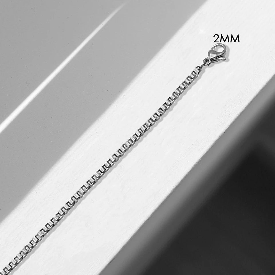 Chloe Box Chain Bracelet