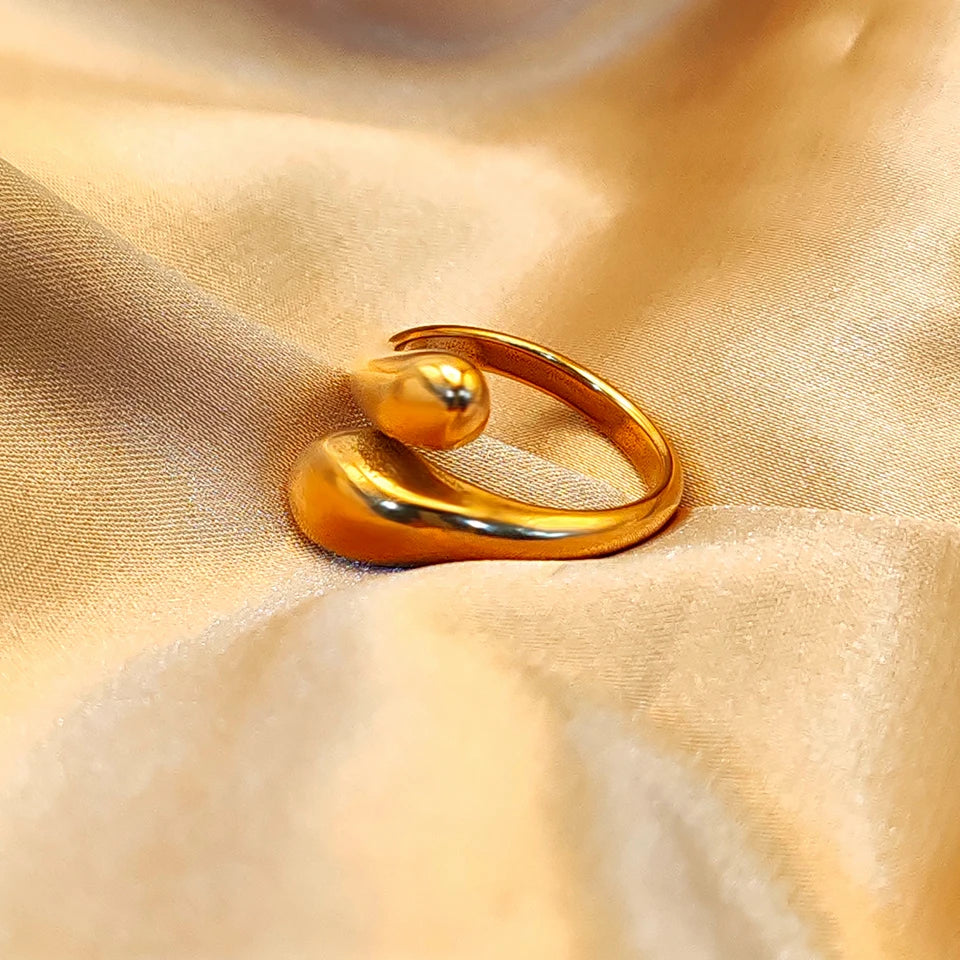 Kira Duo Feather Ring