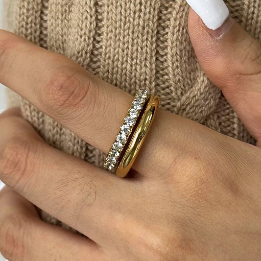 Samantha Classic Stacking Ring