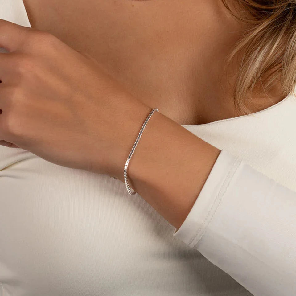 Chloe Box Chain Bracelet