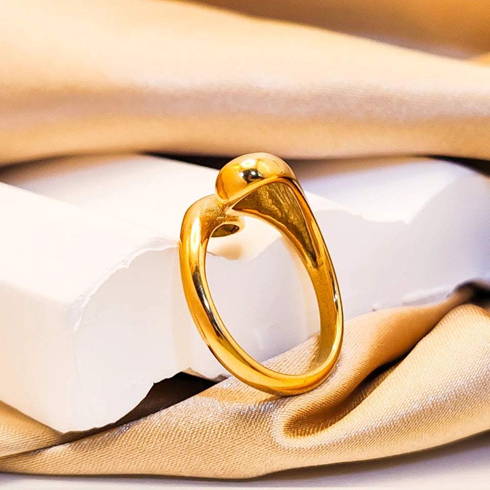 Kira Duo Feather Ring