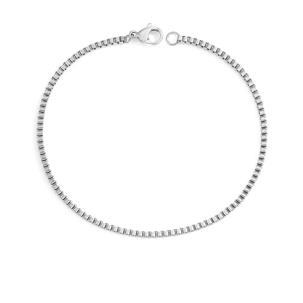Chloe Box Chain Bracelet