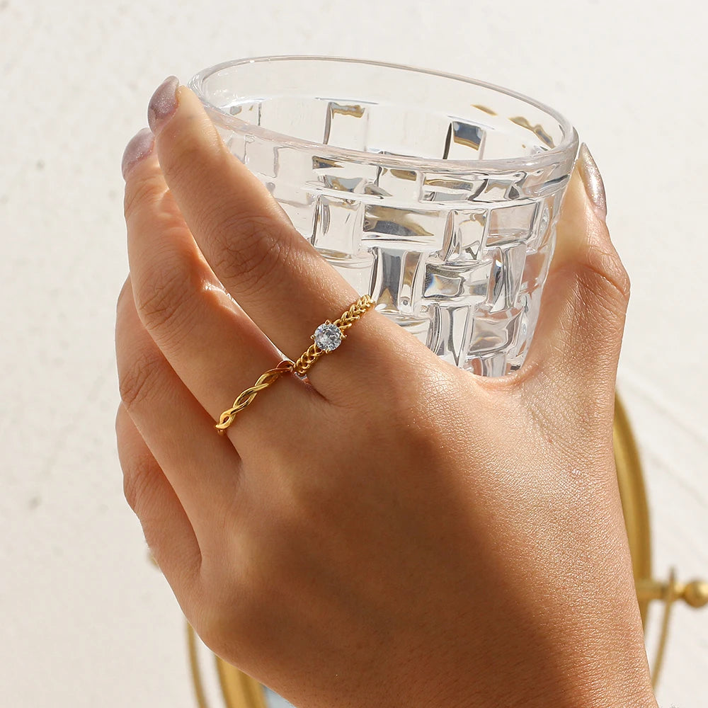 Margot Braided Ring