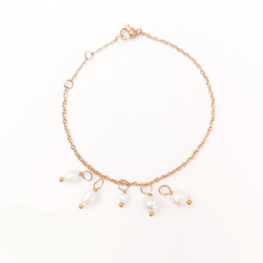 Luna Multi-Pearl Trendy Bracelet Set