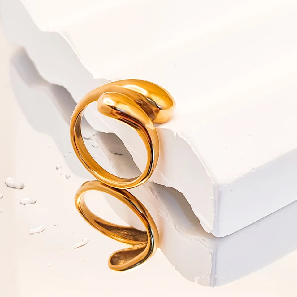 Kira Duo Feather Ring