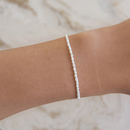 Alma Pearl Chain Bracelet