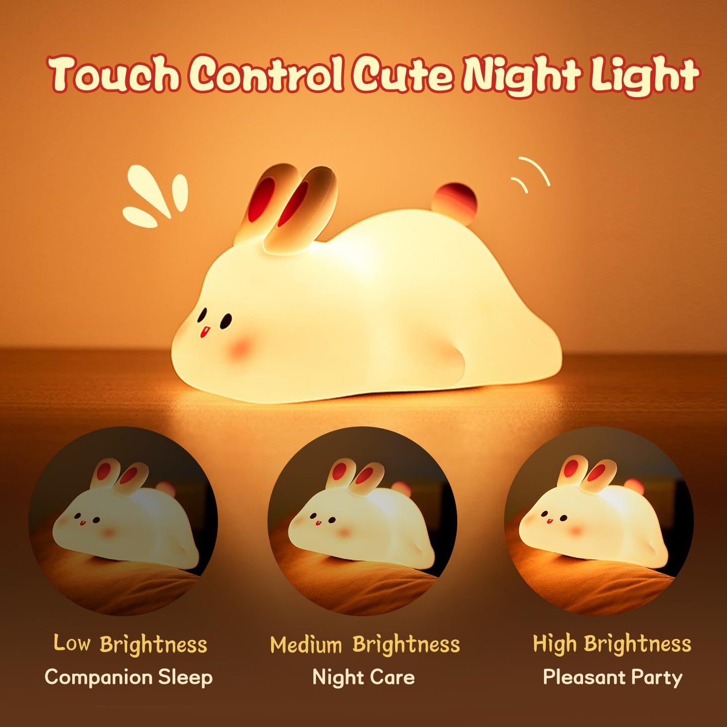 LightBunny - Rabbit Silicone Night Light