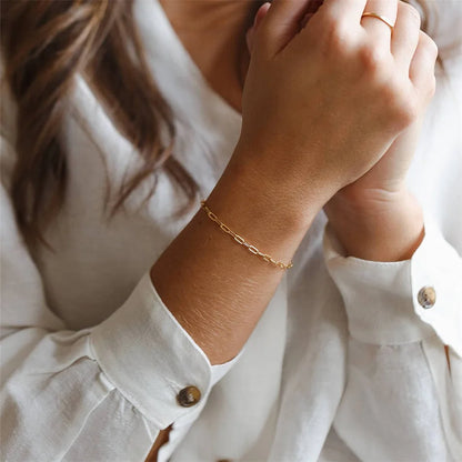 Lucy Box Chain Bracelet