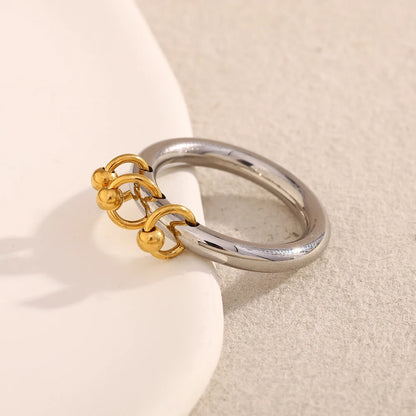 Esther Bold Dual-Tone Ring