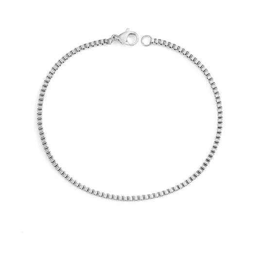 Chloe Box Chain Bracelet