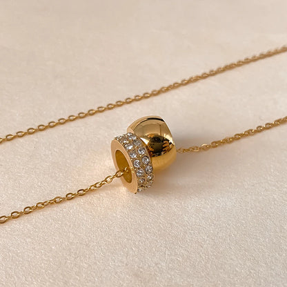Emily Crystal Ring Necklace