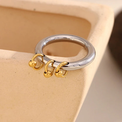 Esther Bold Dual-Tone Ring
