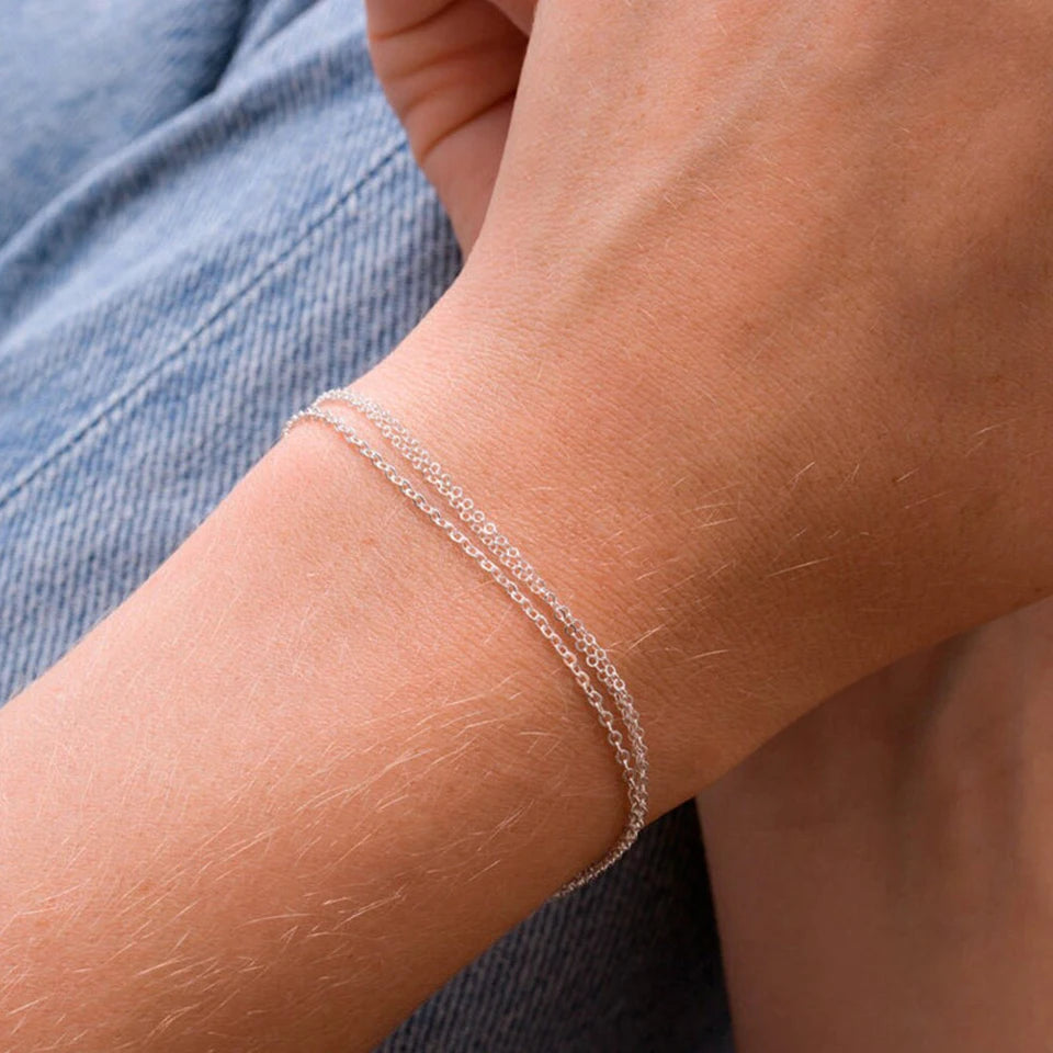 Penelope Layered Chain Bracelet