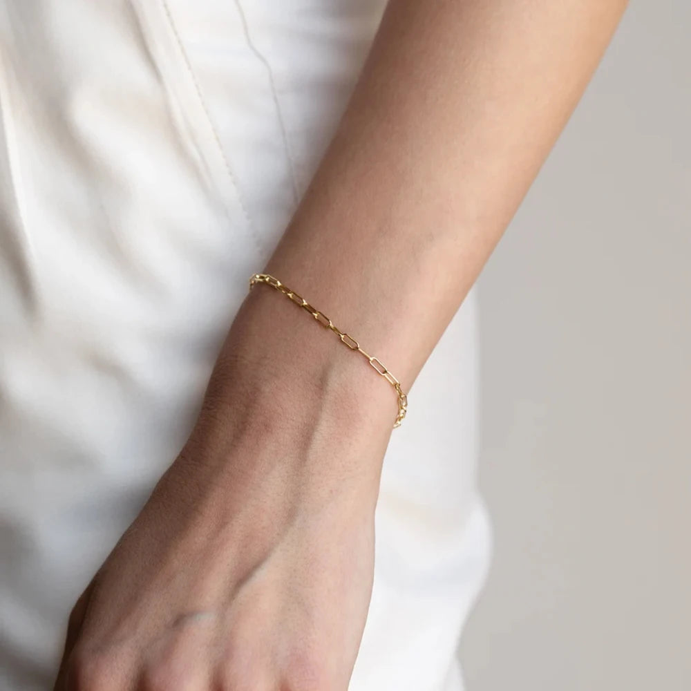 Lucy Box Chain Bracelet