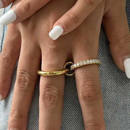 Samantha Classic Stacking Ring