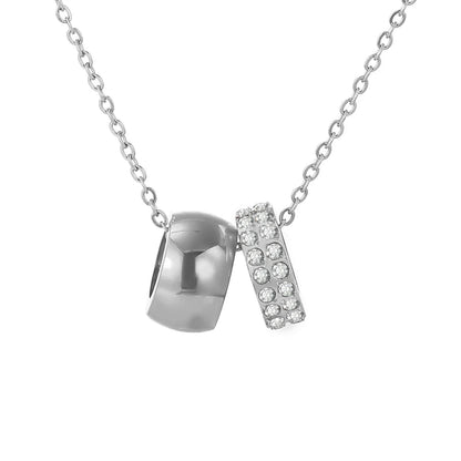 Emily Crystal Ring Necklace