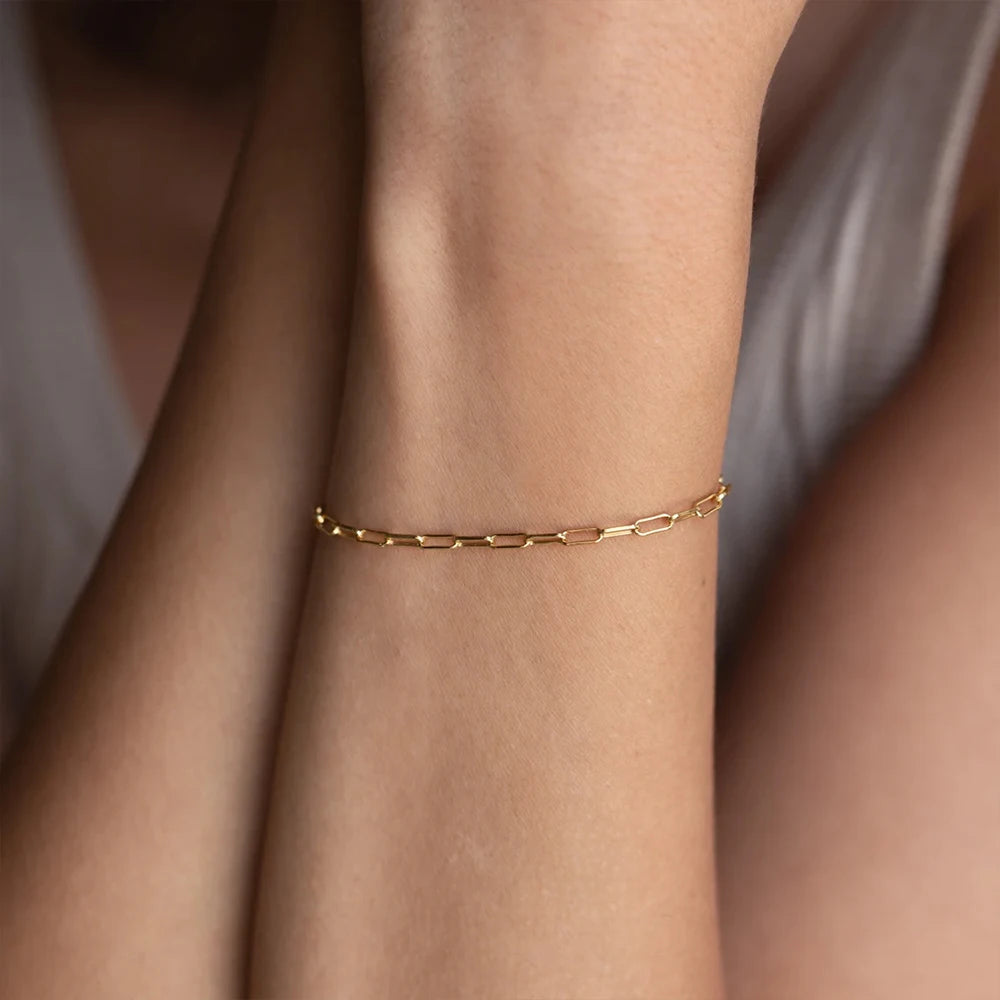 Lucy Box Chain Bracelet
