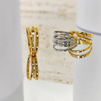Dual Layer Open Ring