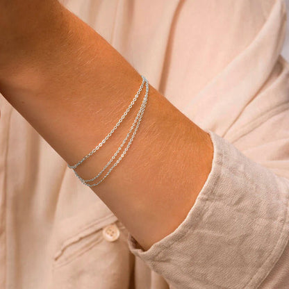 Penelope Layered Chain Bracelet