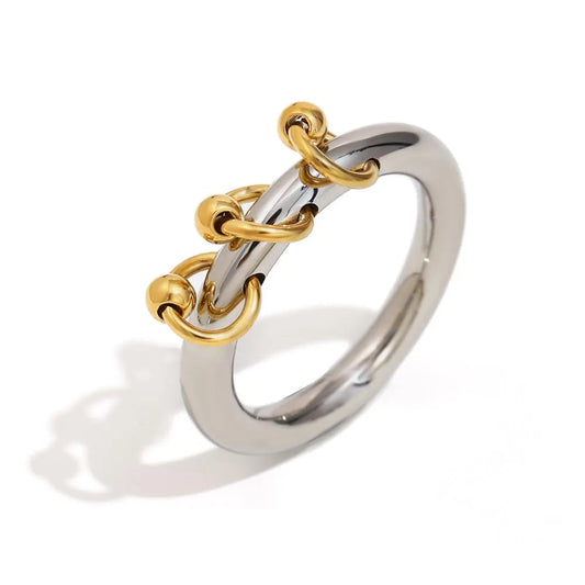 Esther Bold Dual-Tone Ring