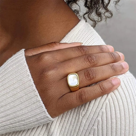 Jade Cocktail Ring