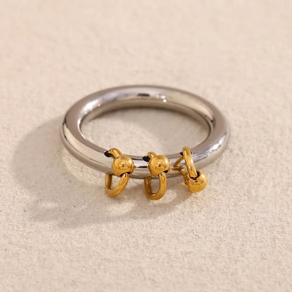 Esther Bold Dual-Tone Ring