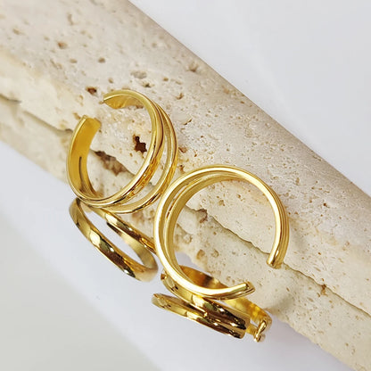 Dual Layer Open Ring