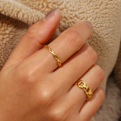 Margot Braided Ring